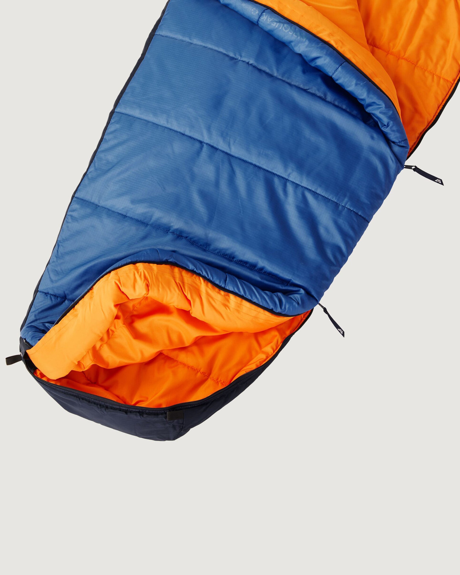 Kids' Pipsqueak Sleeping Bag - Lightweight & Portable for Camping, Sleepovers, Travel - Azure/Dark Blue - Perfect for Outdoor Adventures & Indoor Sleepovers
