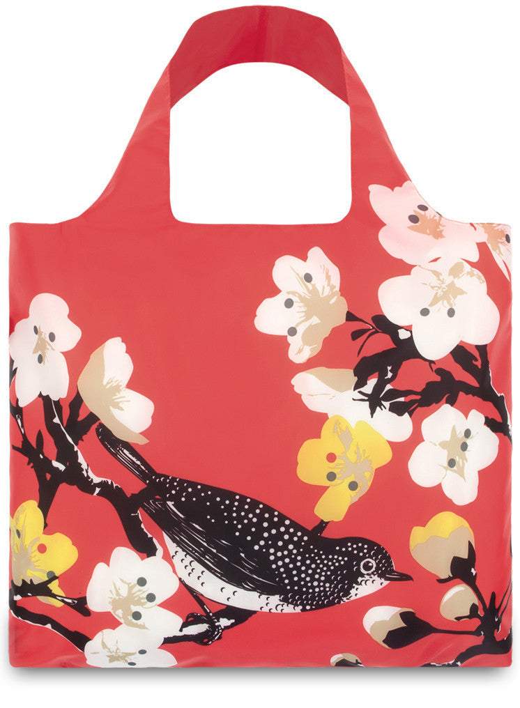 LOQI PRIMA Collection Reusable Tote Bag - Eco-Friendly Shopping Bag for Groceries, Beach & Travel | Lightweight Foldable Carryall with Stylish Design