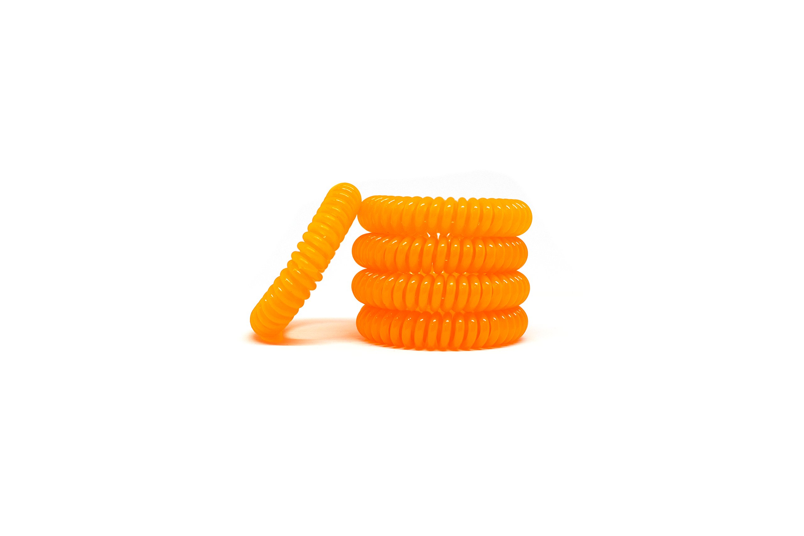 Mosquito Repellent Bracelets for Kids - 10 Pack Waterproof & Non-Toxic Spiral Wristbands - Outdoor Protection for Camping, Hiking & Playtime