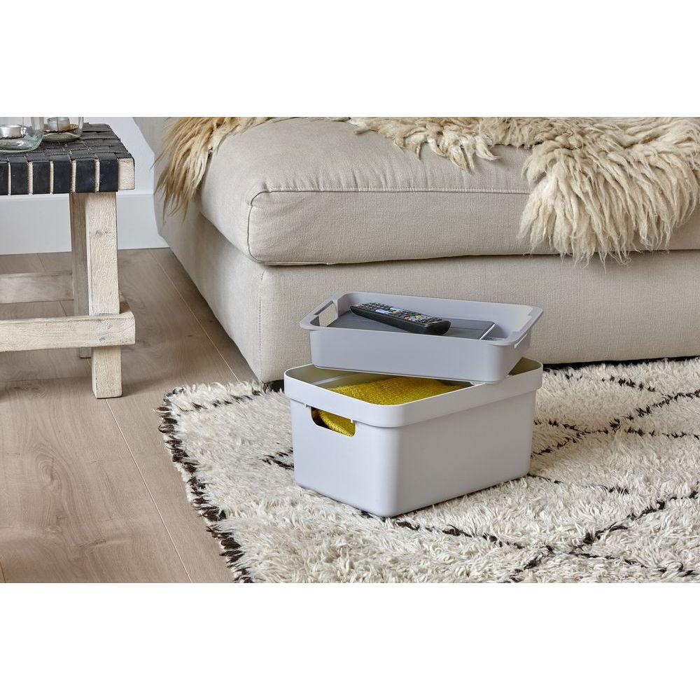 Sigma Home Medium Top Tray - Premium Plastic Storage Organizer for Kitchen, Bathroom & Office - Perfect for Utensils, Makeup & Desk Supplies