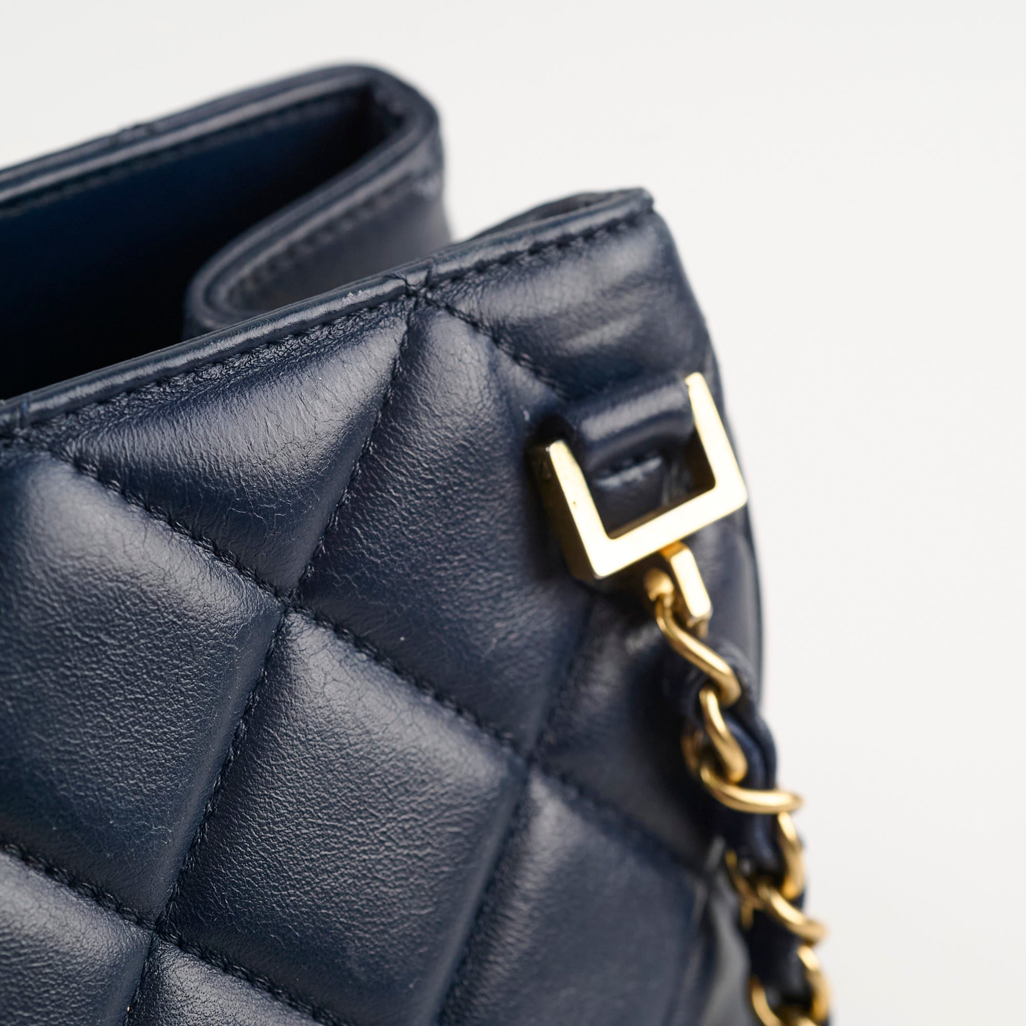 Chanel Navy Blue Seasonal Shoulder Bag for Women | Luxury Designer Handbag for Casual Outings, Parties & Travel | Fashionable Crossbody Purse with Adjustable Strap