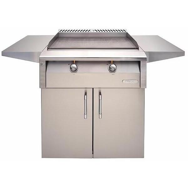 Alfresco Dual Zone™ Griddle with Cart AXE 30GTC NG - Professional Outdoor Gas Griddle for Backyard BBQ, Patio Cooking & Tailgating - Perfect for Home Chefs & Outdoor Entertaining