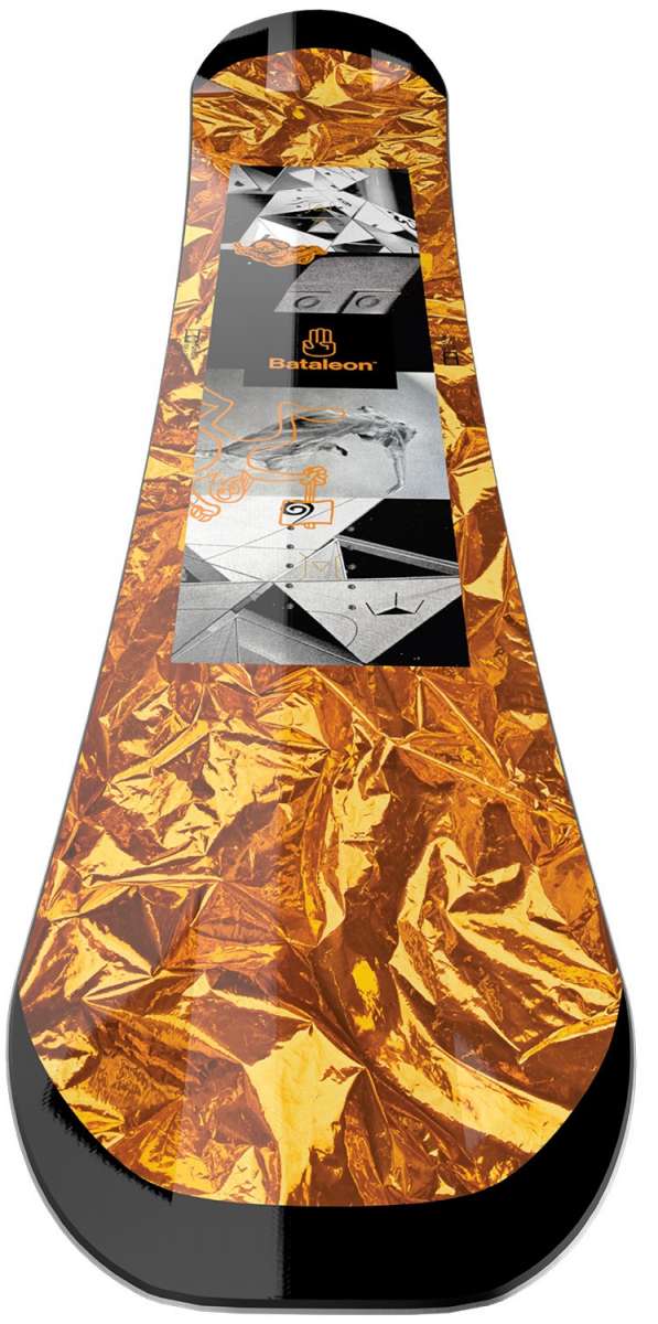 Bataleon Fun Kink Snowboard 2024 - All-Mountain Freestyle Snowboard for Men & Women | Perfect for Park, Powder & All-Terrain Riding