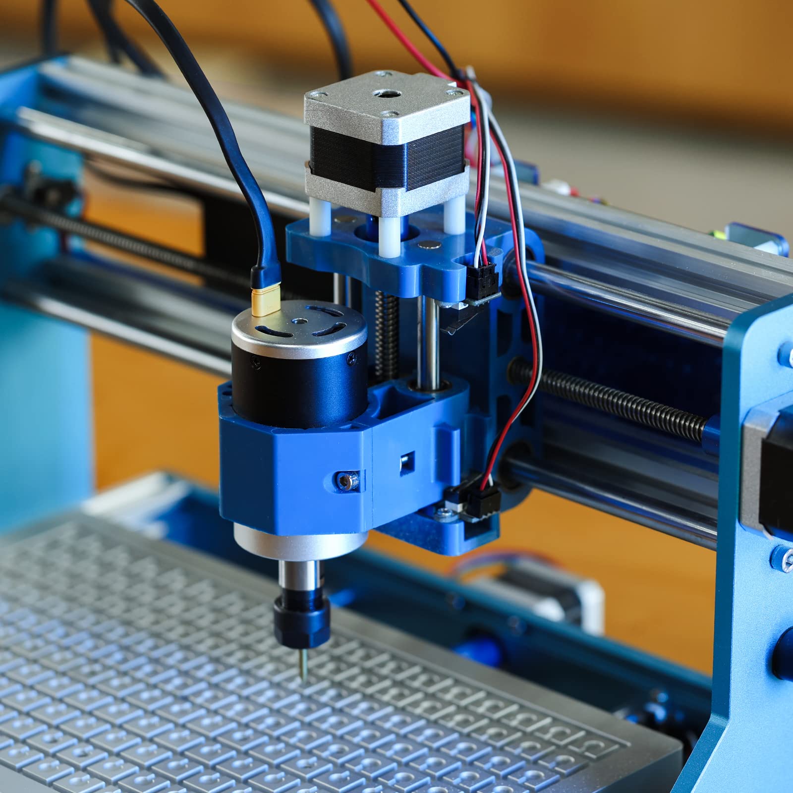 24V 12000RPM CNC Brushless Motor DC Spindle Kit with Drive Board & Collet Holder - Compatible with 3018 Series CNC Machines for Wood Carving, PCB Milling & Metal Engraving