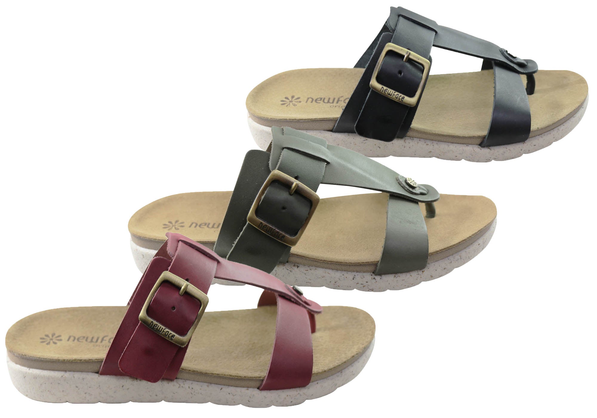 Aloha Women's Comfort Leather Thong Sandals - Made in Brazil - Perfect for Beach, Vacation & Summer Outfits