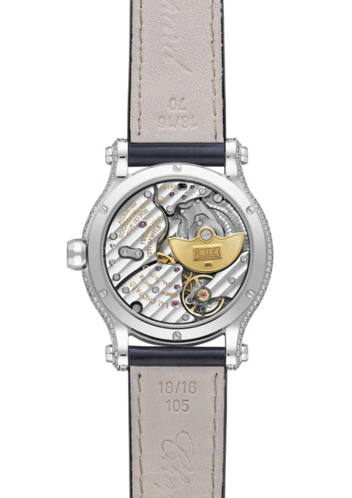 Chopard Happy Sport Joaillerie Ethical 18K White Gold & Diamond Ladies Watch - Luxury Swiss Timepiece for Women, Perfect for Gifts, Special Occasions & Elegant Events