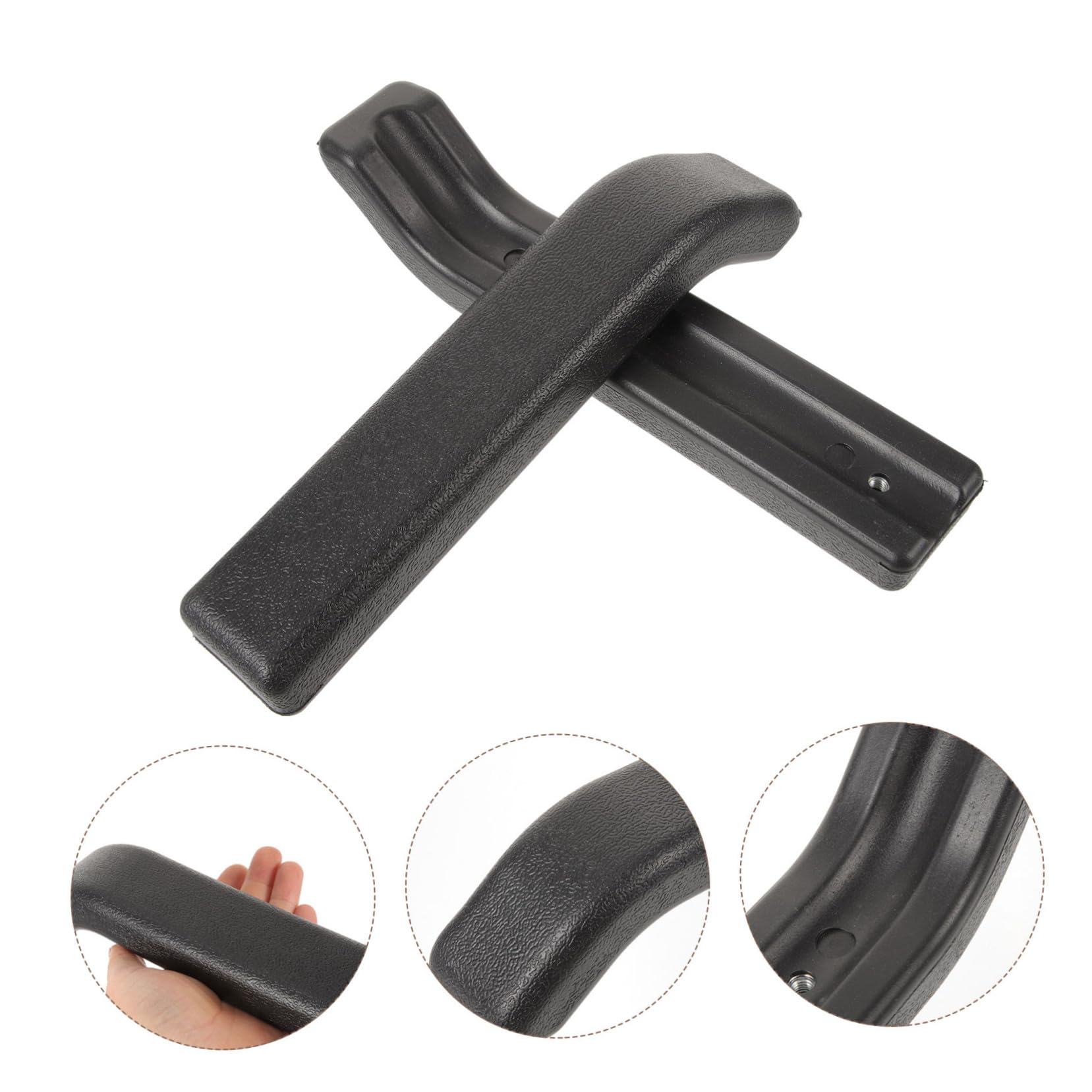 Housoutil 1 Pair Ergonomic Office Chair Armrest Pads - Replacement Cushions for Wheelchair & Desk Chair Armrests - Comfortable & Durable for Work, Gaming, and Home Office Use