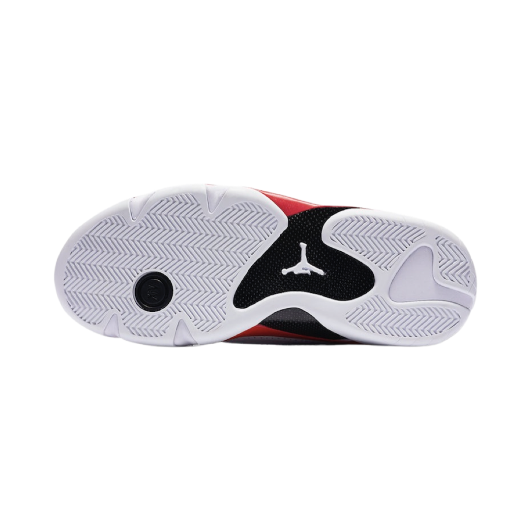 Air Jordan 14 Retro Candy Cane Sneakers - White, Black & Varsity Red Basketball Shoes for Men | Perfect for Streetwear, Basketball Games & Sneaker Collecting