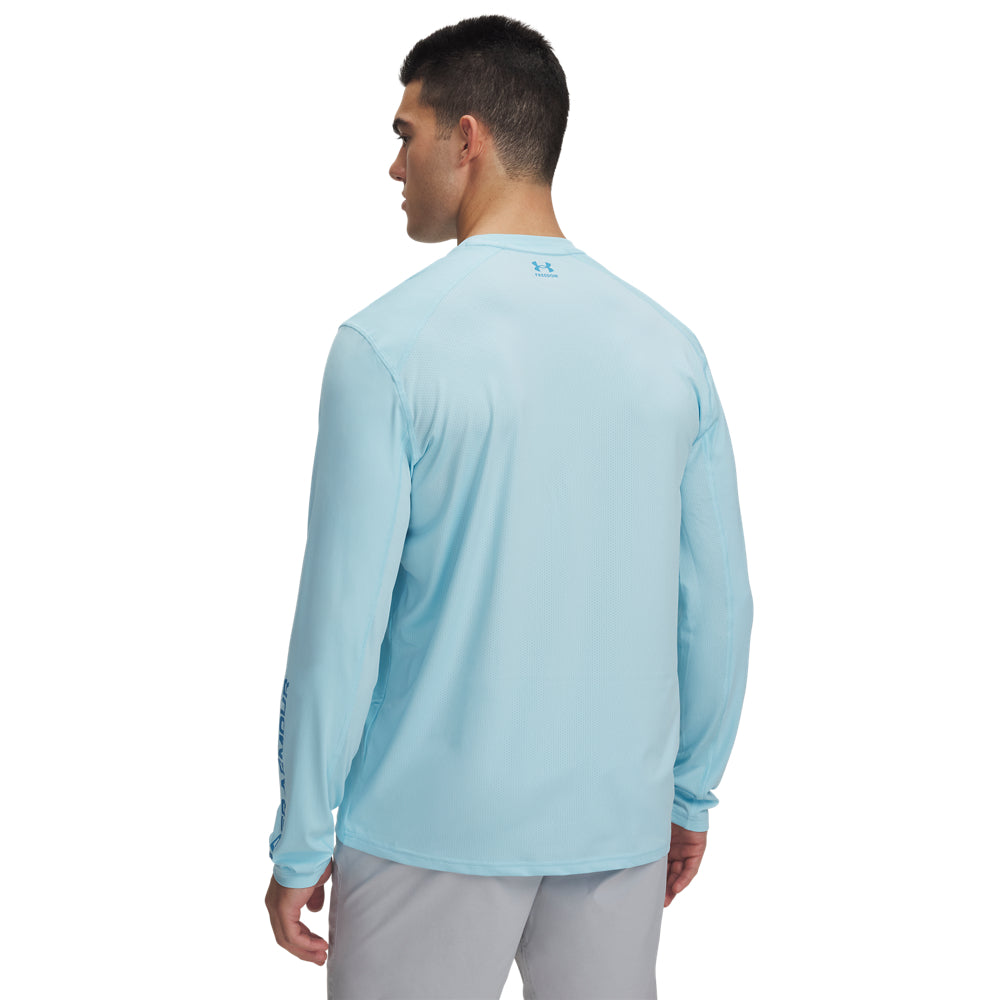 Under Armour Men's Fish Pro Freedom Long Sleeve Shirt - UPF 50+ Sun Protection for Fishing, Boating & Outdoor Activities