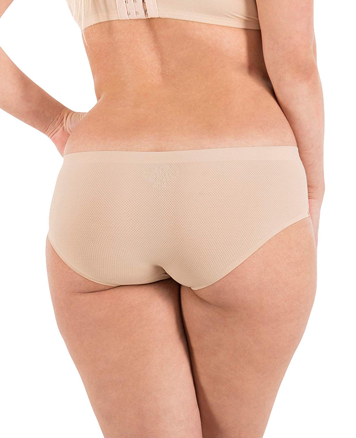 Seamless No-Show Women's Underwear - Barbra Lingerie Comfortable Panties for Small to Plus Size 6 | Perfect for Everyday Wear, Yoga & Workout