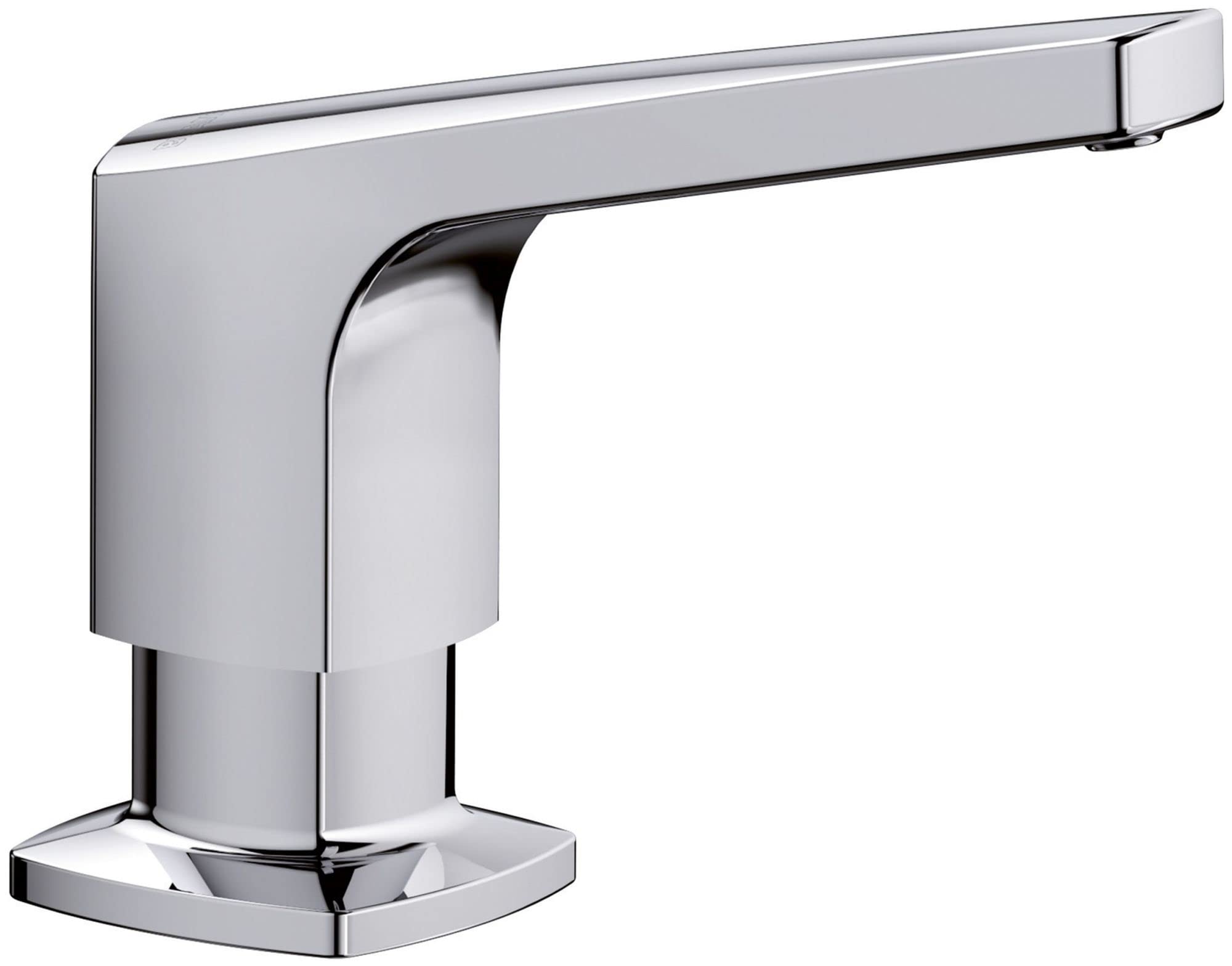 BLANCO Rivana 12 oz Kitchen Soap Dispenser in Polished Chrome - Modern Touchless Liquid Soap Dispenser for Kitchen, Bathroom, and Office Use