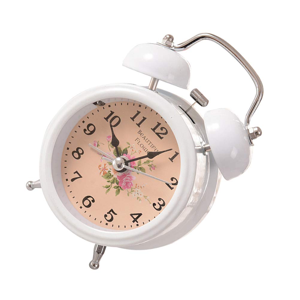 ARTIBETTER 1pc Metal Alarm Clock with Night Light for Students - Perfect for Bedroom, Desk, Dorm & Office Use