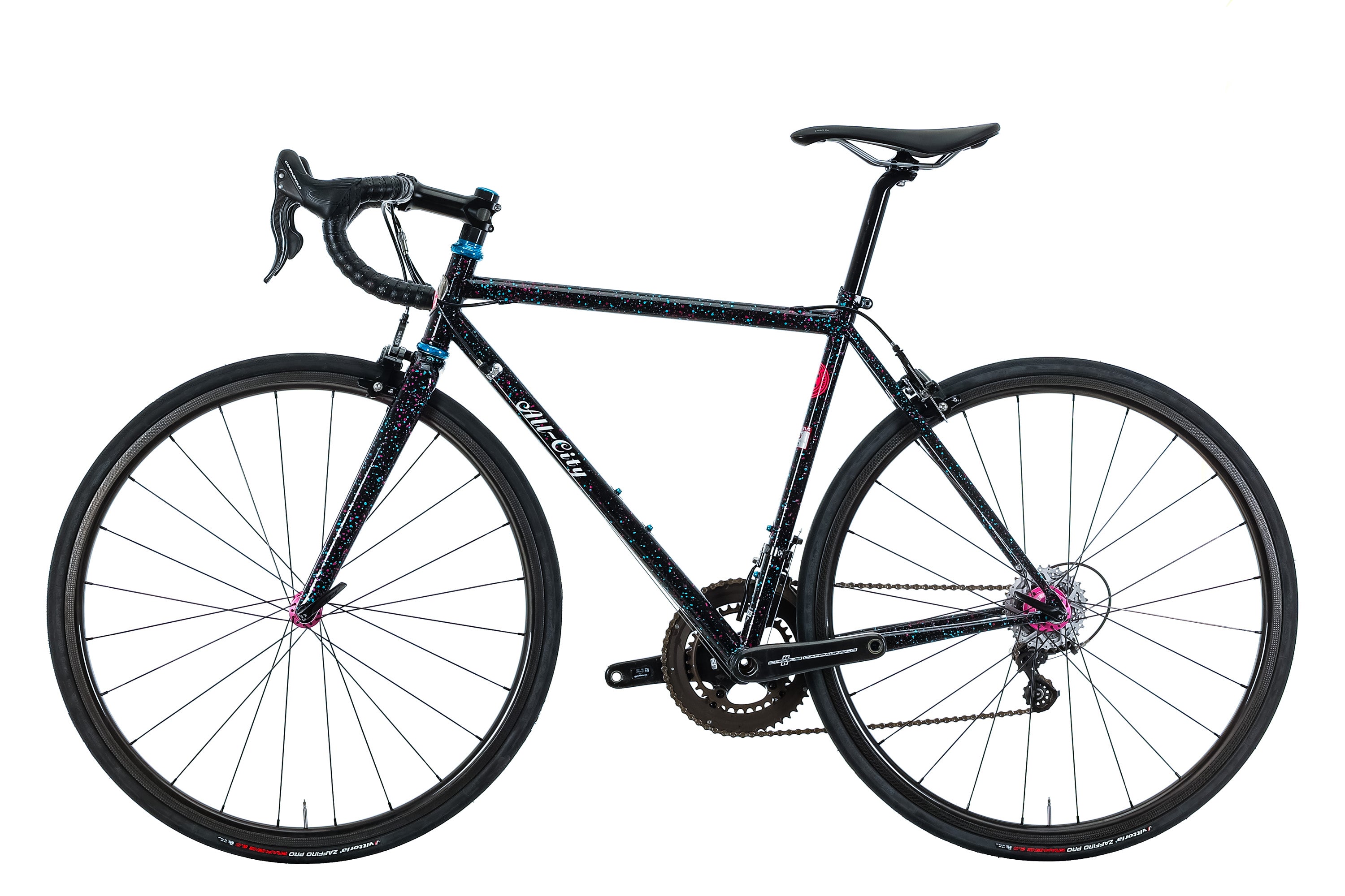 All City Mr. Pink 10th Anniversary Edition Road Bike 2018 - 49cm Lightweight Aluminum Frame for Urban Commuting & Weekend Rides