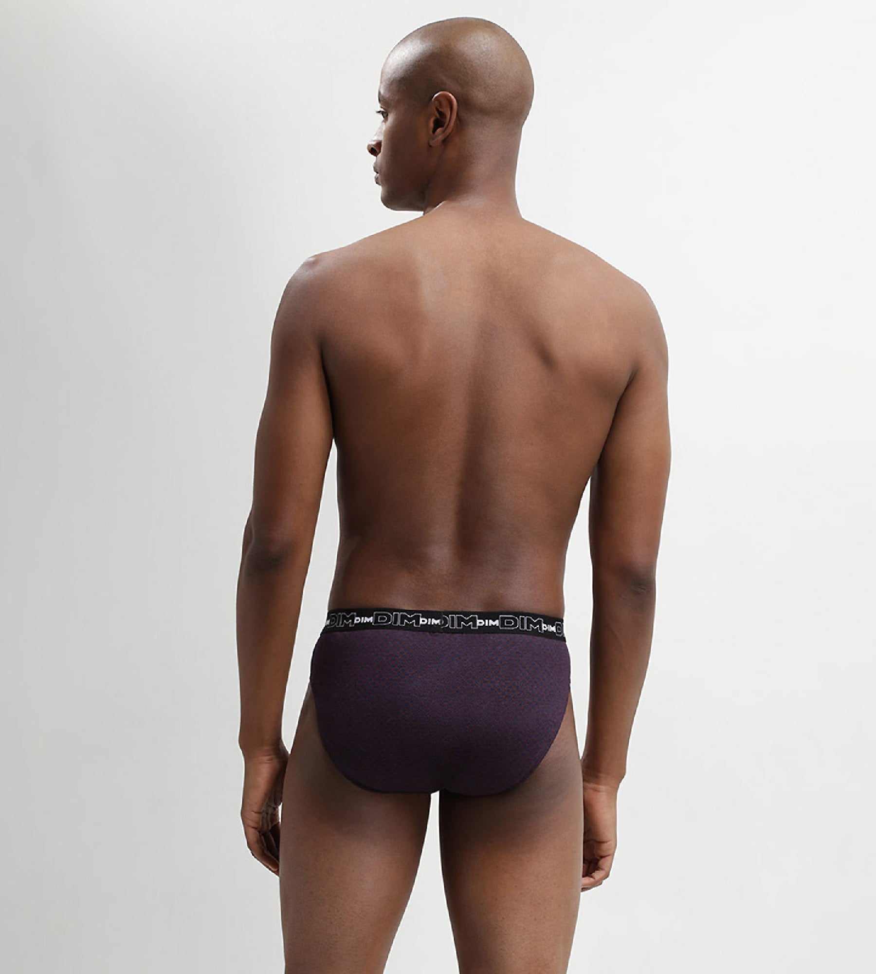 3 Pack Black Polka Dot Cotton Men's Underwear - Soft Breathable Boxer Briefs for Everyday Comfort & Casual Wear