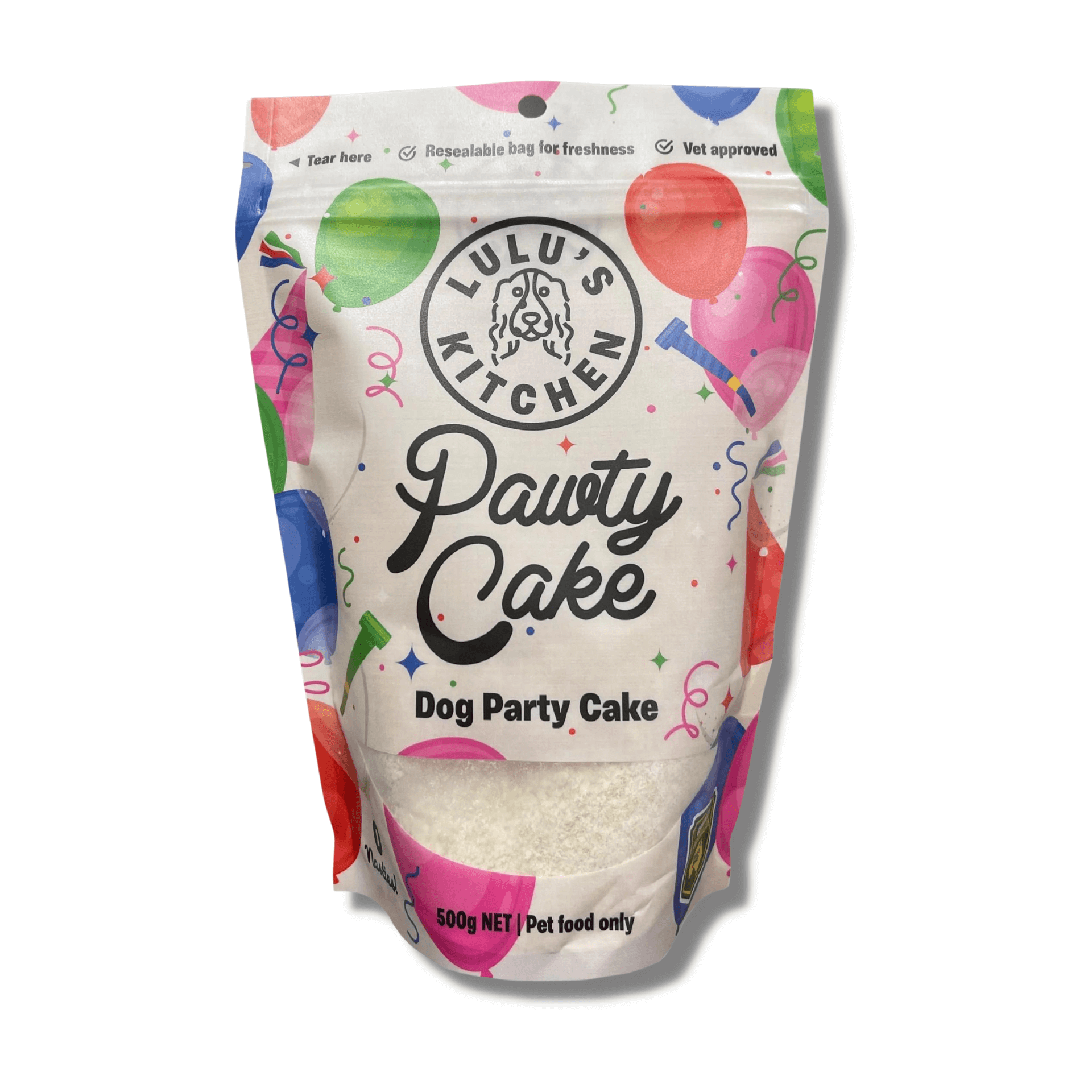 Lulu's Kitchen Dog Birthday Cake Mix - Healthy & Delicious Homemade Treat for Dogs - Perfect for Birthday Parties & Special Occasions