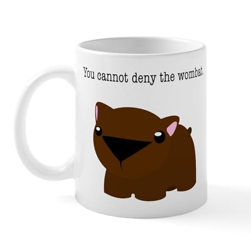 White - Wombat Mug