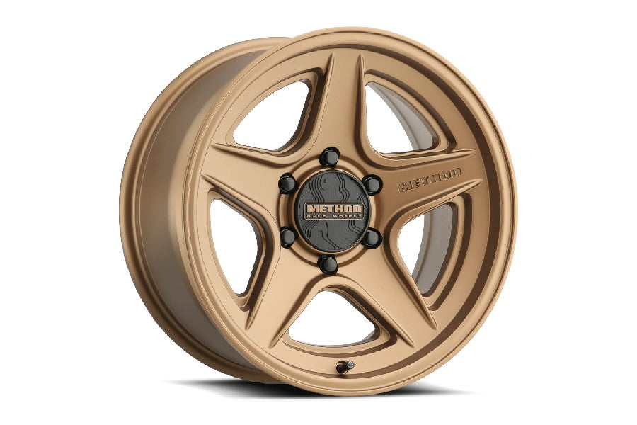 Ford Bronco Method Race Wheels 319 Series - 18x8.5 6x5.5 40mm Offset Bronze Alloy Wheels for Off-Road & Street Performance | Perfect for Trail Riding, Rock Crawling & Daily Driving