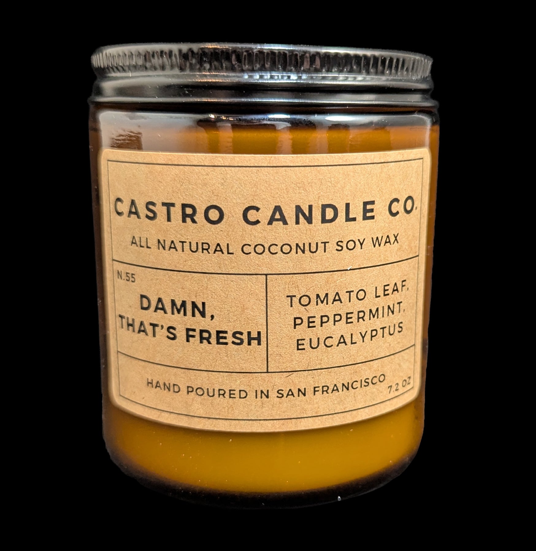Premium Coconut Wax Candle - Natural, Long-Lasting & Eco-Friendly Scented Candle for Home, Yoga & Relaxation