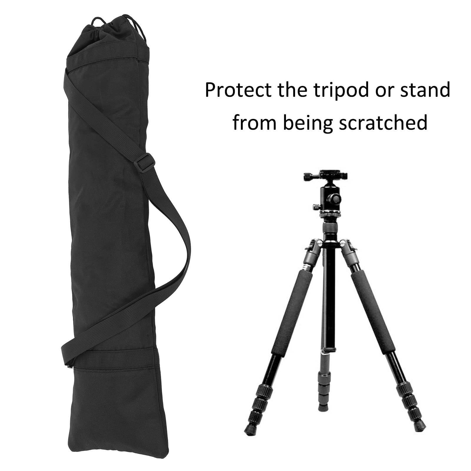 Universal Black Light Stand Tripod Carrying Bag - Durable Camera Case for Monopod, Photographic Equipment & Studio Gear (Medium Size) | Perfect for Travel, Outdoor Shoots & Professional Photography