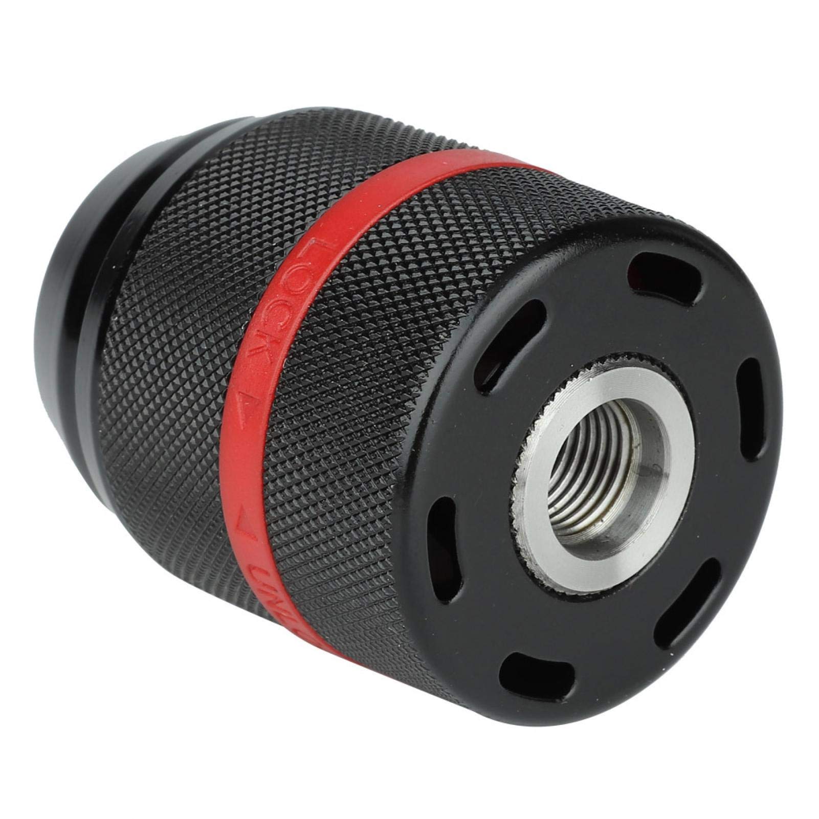 Self-Tightening Drill Chuck Adapter 12-20UNF | Hand Drill Accessory for Woodworking, Metalworking & DIY Projects | Easy Installation for Beginners
