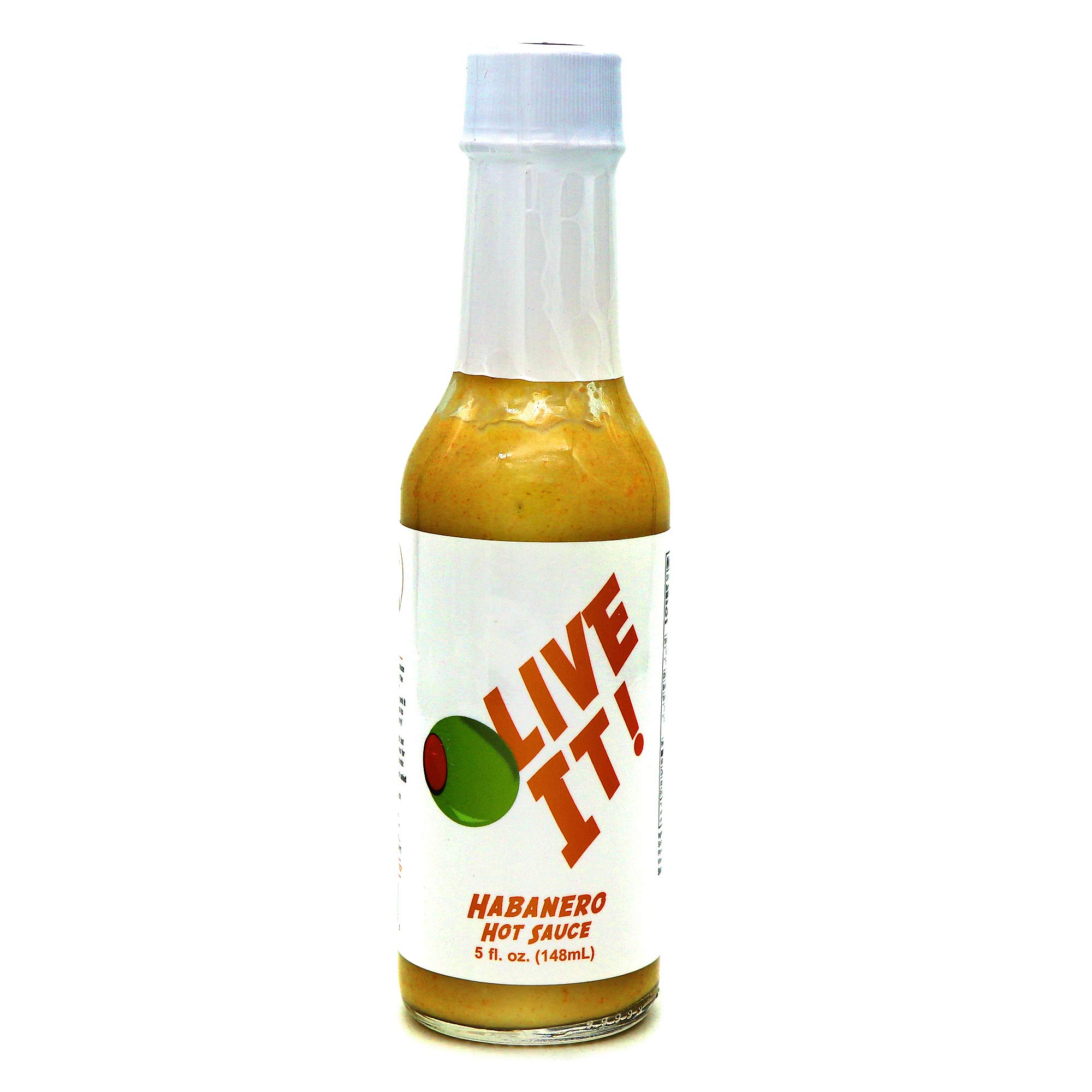 Angry Irishman Habanero Hot Sauce - 5 oz. Glass Bottle | Spicy & Flavorful Pepper Sauce for Tacos, Wings & Cooking | Olive It! Gourmet Hot Sauce