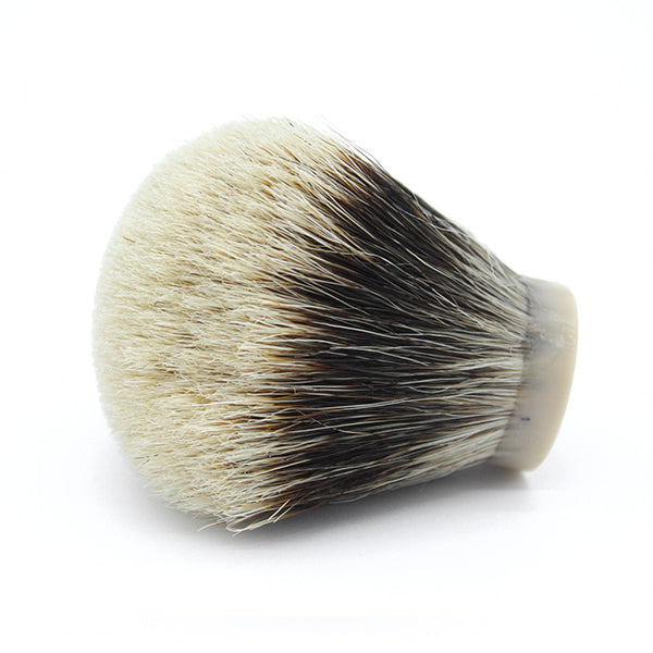 28mm Gelousy SHD Premium Badger Hair Shaving Brush Knot (2-Band, A1 Grade) - Perfect for Wet Shaving & Beard Grooming at Home or Barber Shop