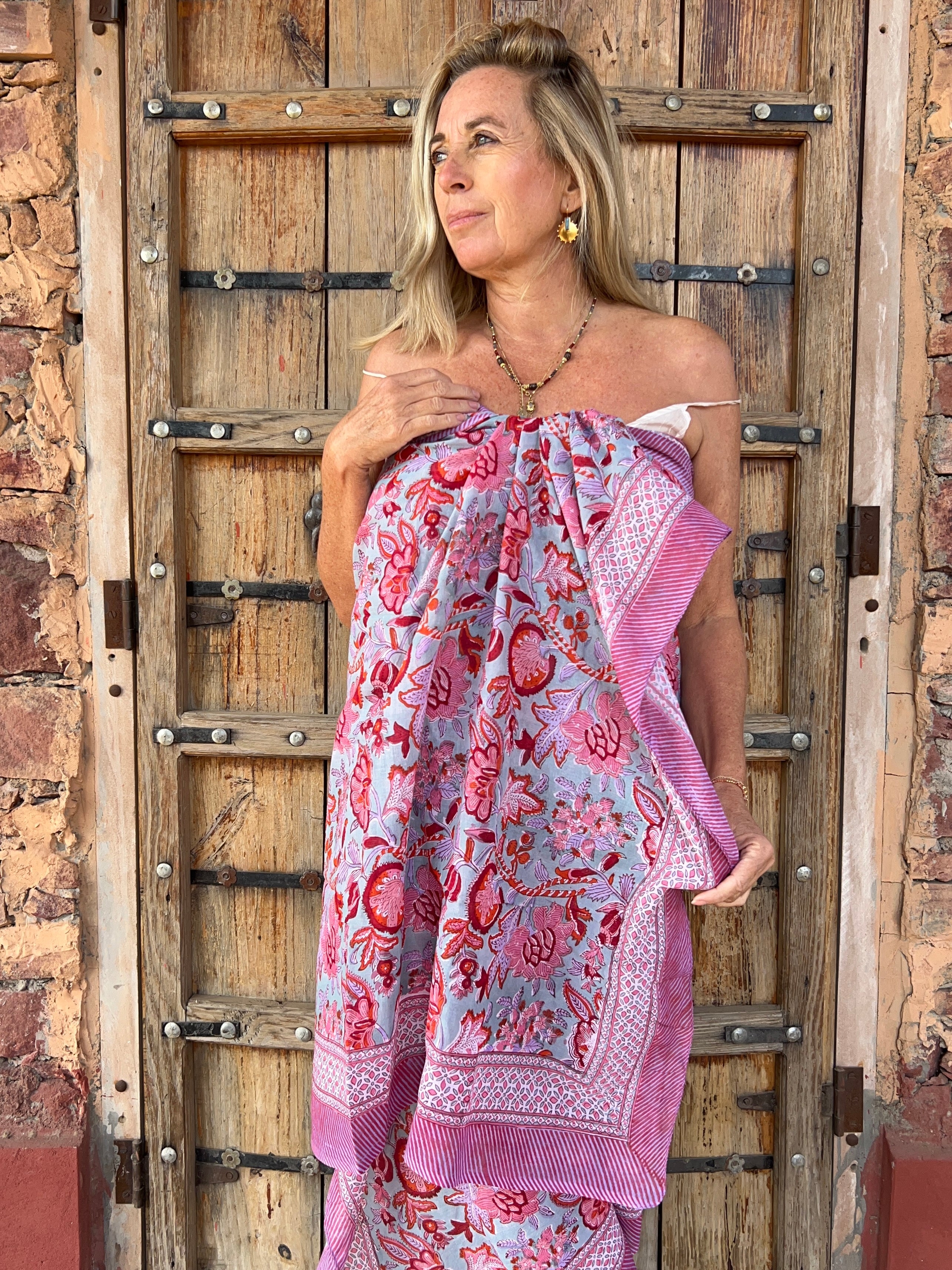 2025 New Collection - Soft Cotton Sarong, Pareo & Beach Wrap Shawl for Women - Perfect for Beach, Pool, Vacation & Summer Outfits
