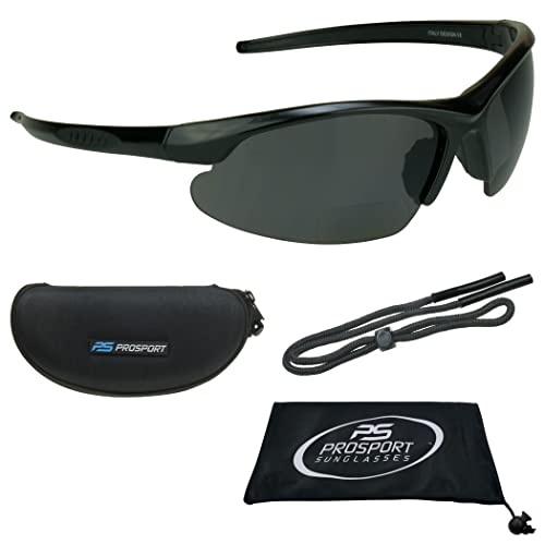 Smoke With Zipper Case, Sunglass Retainer & Microfiber