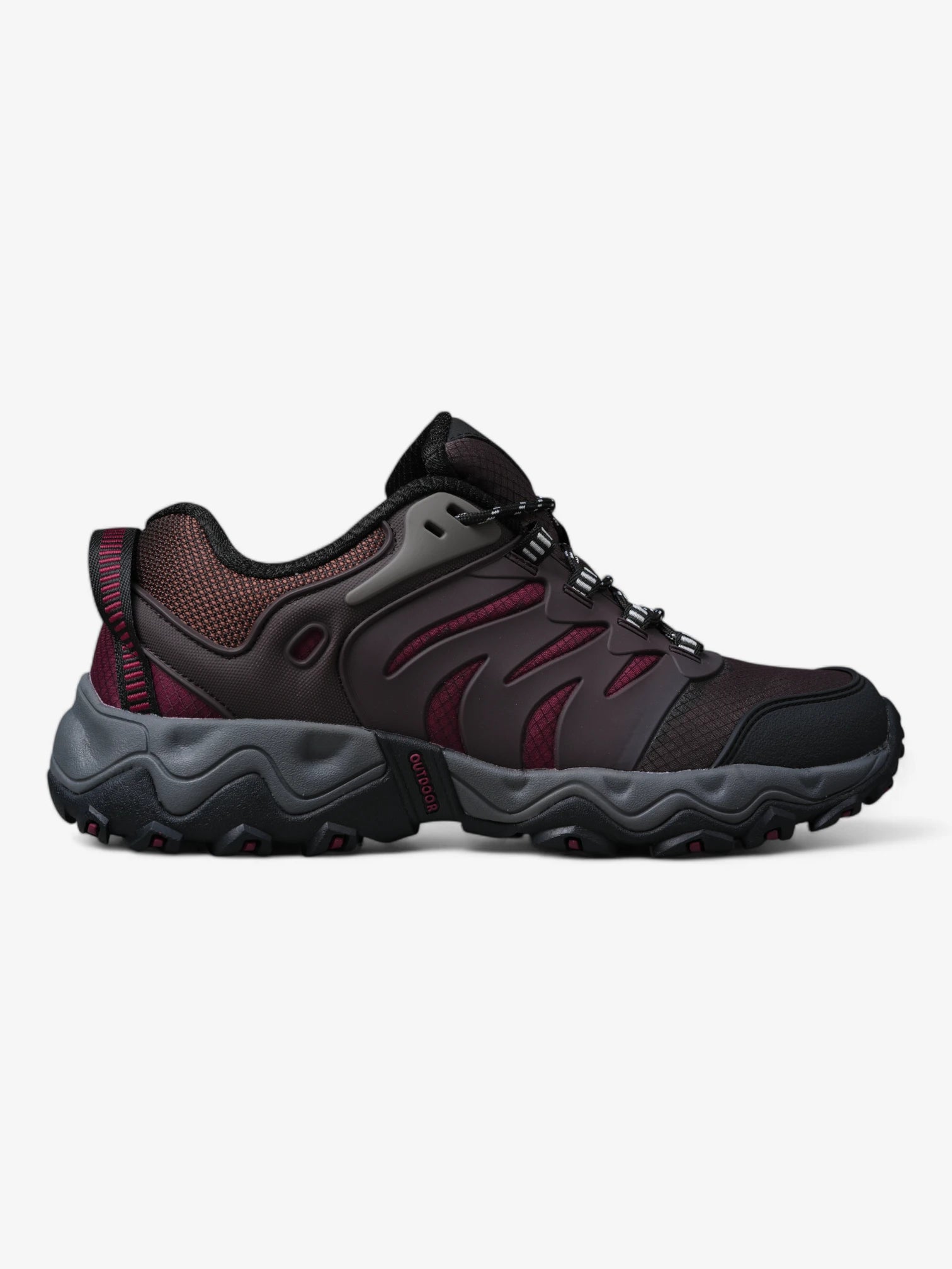 Alpine Skate Bisbee Brown Red Skateboarding Shoes - Comfortable & Durable for Street Skating & Casual Wear