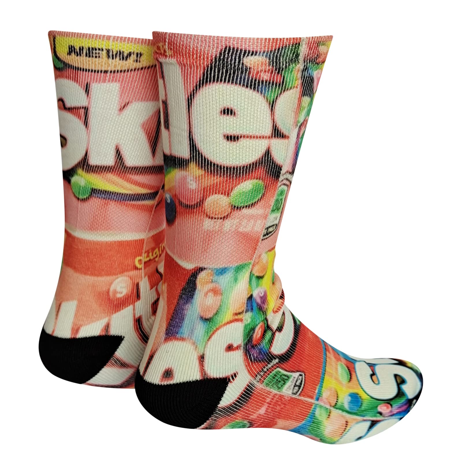 Kacolor Funny 3D Pattern Novelty Crew Socks for Men - Crazy Cool Basketball Tube Socks - Perfect for Gifts, Parties, and Casual Wear