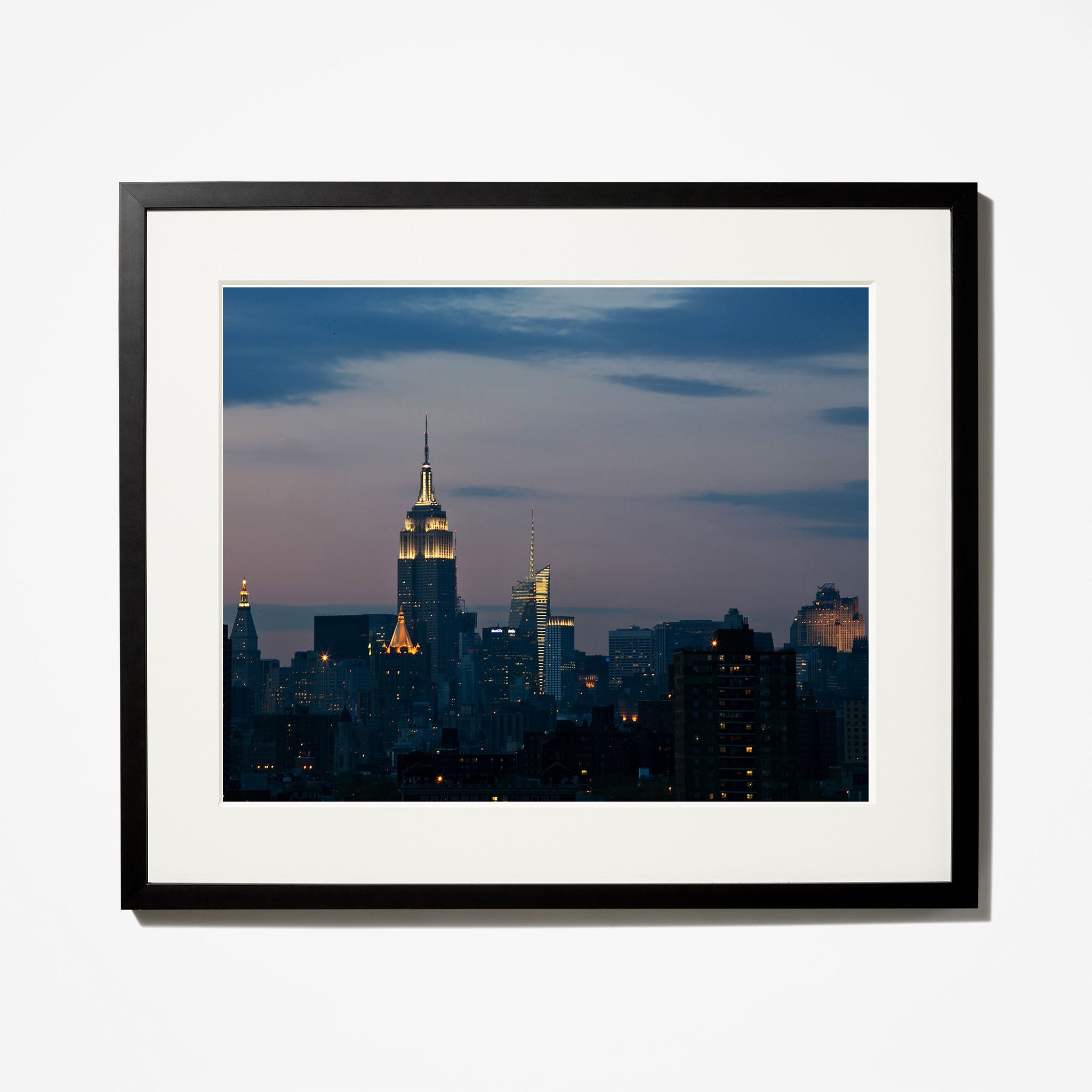 Stunning Night Skyline Wall Art - Perfect for Home & Office Decor - Ideal for Living Room, Bedroom, and Workspace