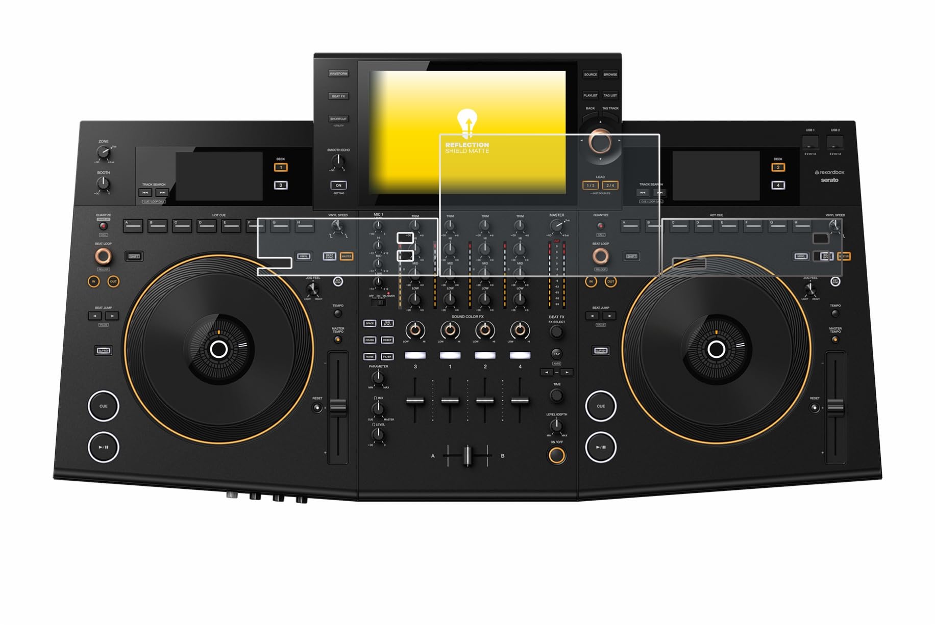 Pioneer OPUS-QUAD Matte Anti-Glare Screen Protector for DJ Performance