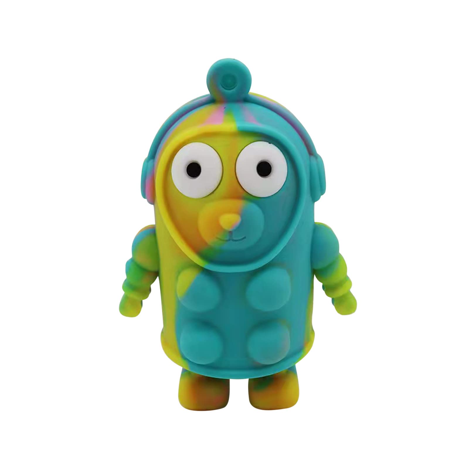 **Birdeem Stress Relief Fidget Toys for Kids & Adults - Blue Sensory Finger Toys for Anxiety Relief, Focus & Relaxation - Perfect for ADHD, Autism, Office & Classroom Use**