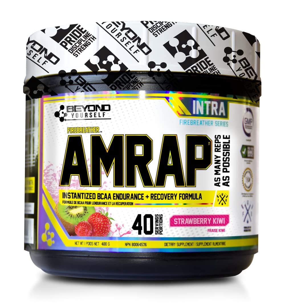 Beyond Yourself Amrap BCAA Formula 400g - Premium Branched-Chain Amino Acid Supplement for Muscle Recovery & Growth | Pre & Post Workout Nutrition for Athletes & Fitness Enthusiasts