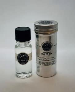 NHR Organic Fir Silver Essential Oil (Abies alba) - 100% Pure, Natural, Therapeutic Grade - 100ml Bottle for Aromatherapy, Diffusers & Skin Care