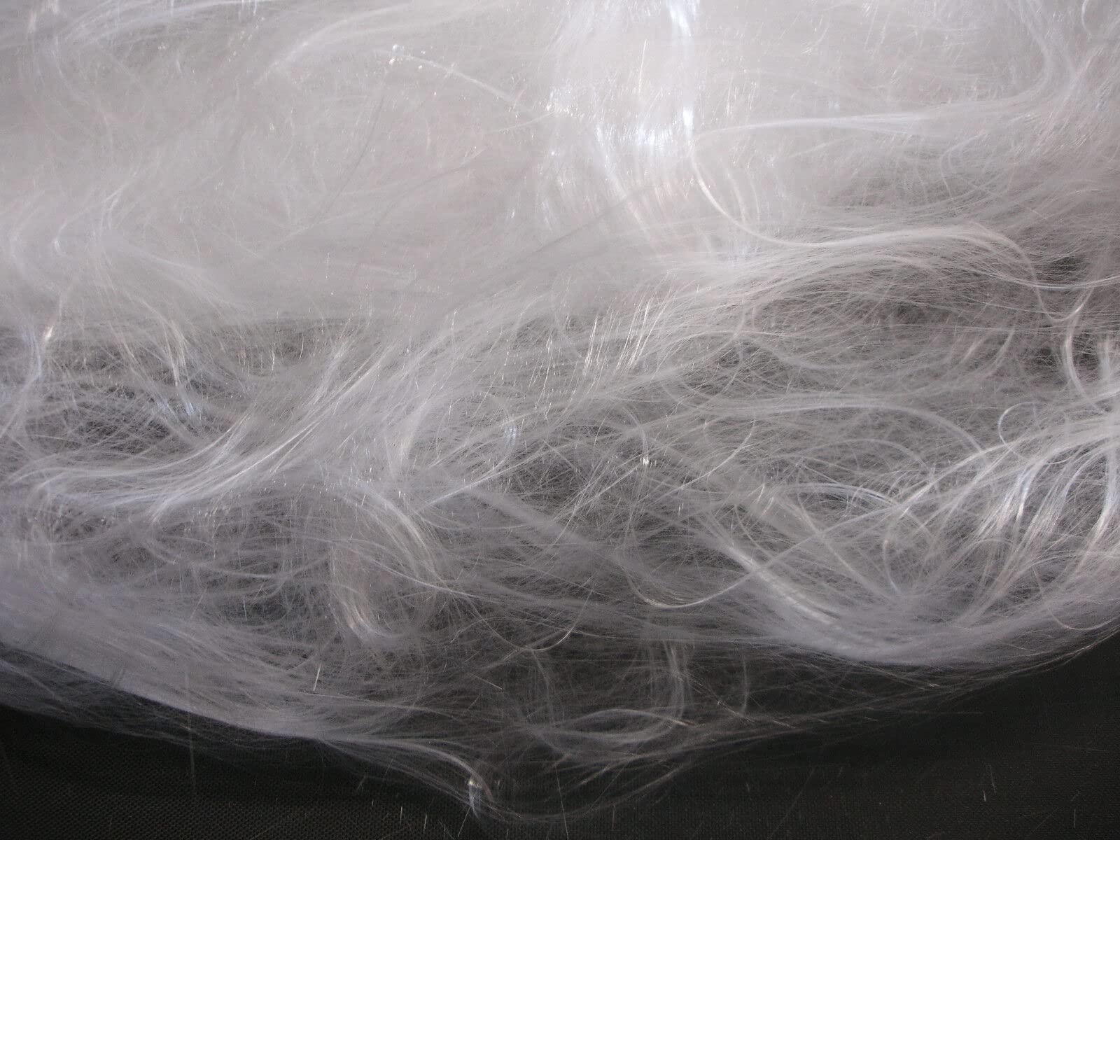 YANTRA Lab High-Temperature Quartz Fiber Glass Wool - 1 LB Long Strand Catalytic Filler for Filtration | Laboratory, Industrial & HVAC Applications