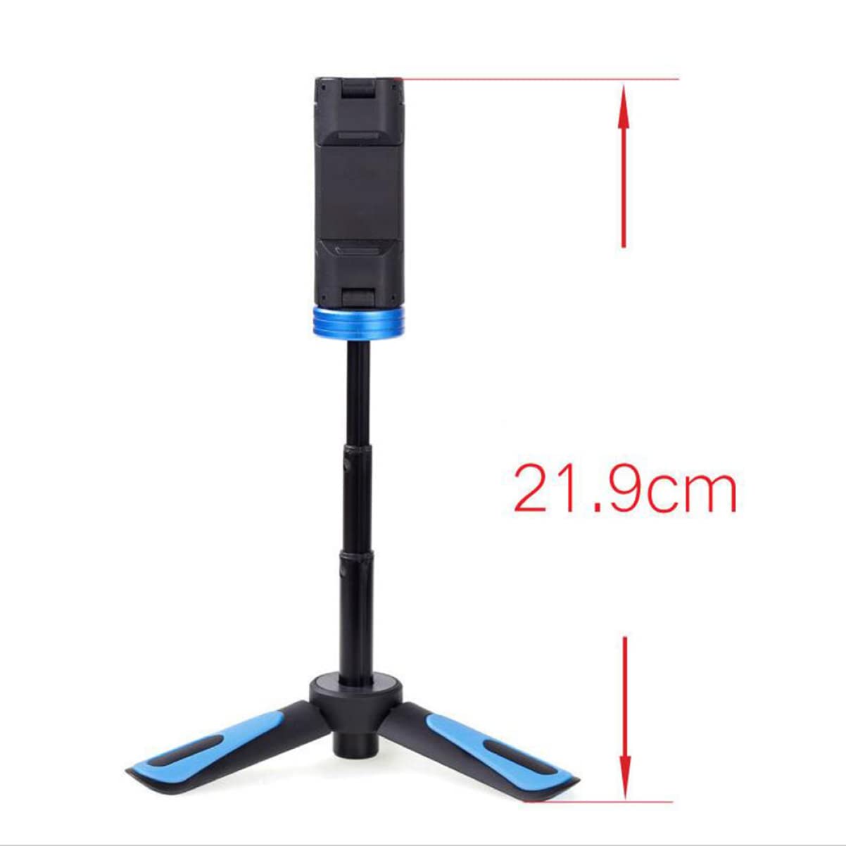 CAXUSD Universal Mobile Tripod Stand - Adjustable Phone Holder for 5.6-8.8cm Devices, Portable Design for Vlogging, Live Streaming & Photography