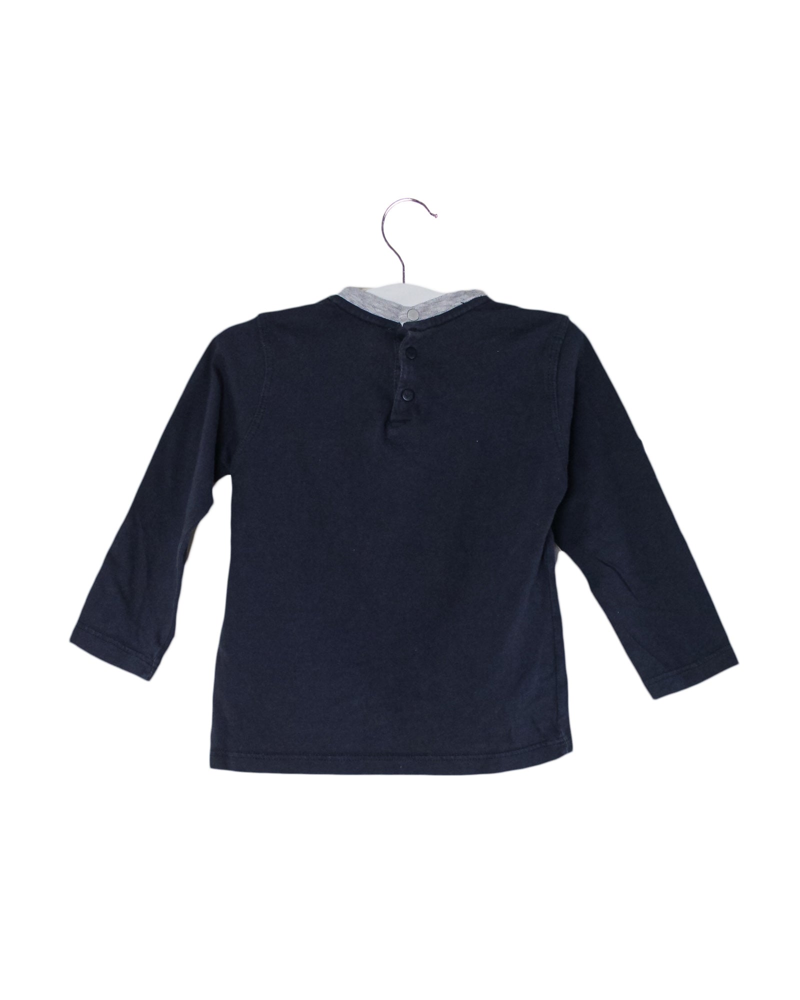 Armani Long Sleeve Baby Top for 12 Months - Soft Cotton Comfort Shirt for Infants - Perfect for Family Photos, Special Occasions & Everyday Wear
