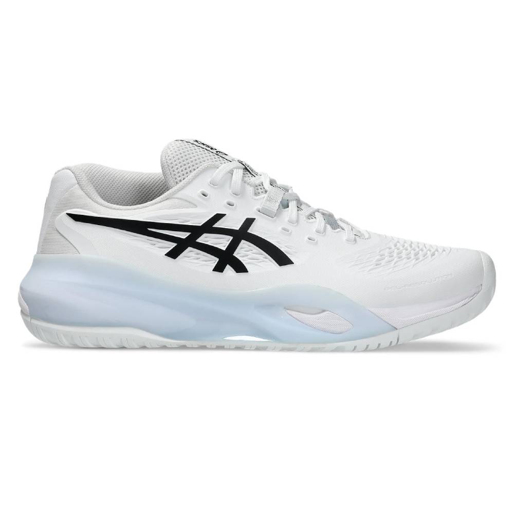 ASICS Gel Resolution X Men's Tennis Shoes - White/Black - High-Performance Court Shoes for Competitive Play & Training