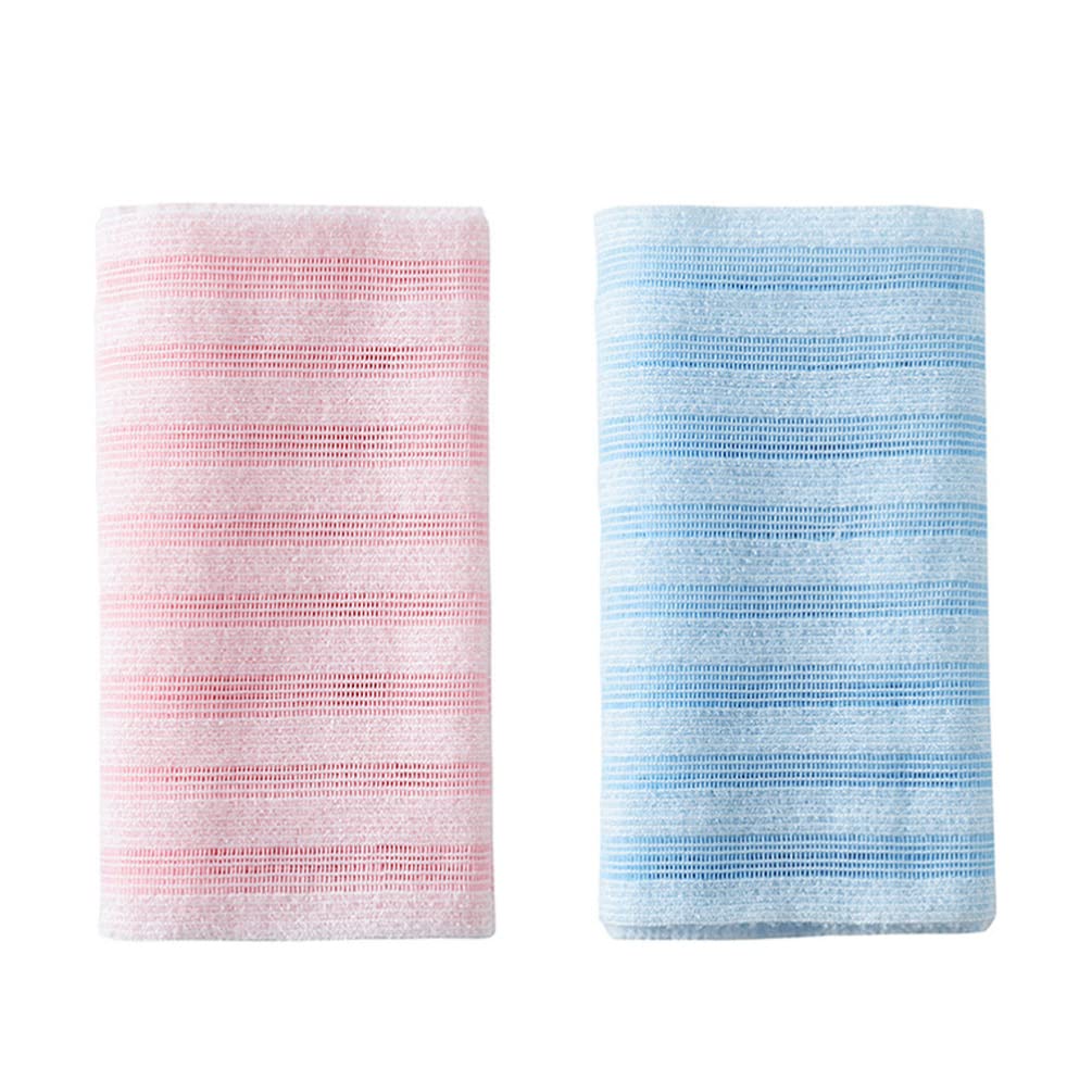 DOITOOL Exfoliating Bath Sponge & Body Scrubber - 2 Pack Back Scrubber Towel for Deep Cleansing, Dead Skin Removal & Soft Skin | Perfect for Shower, Bath & Spa Day Self-Care Routine
