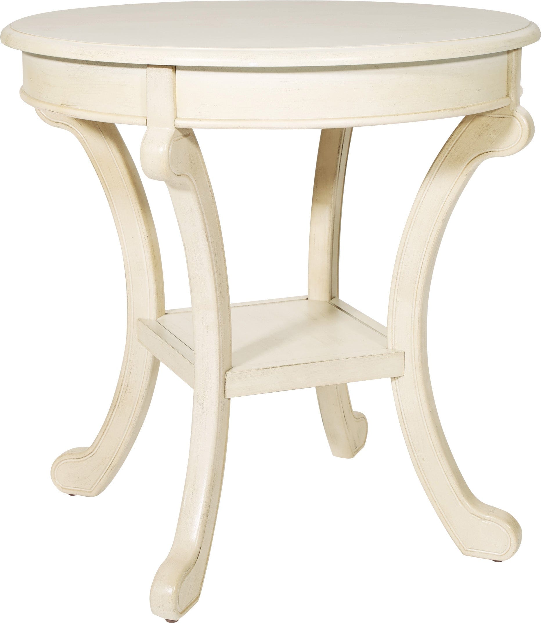 Office Star Vermont Accent Table - Small Side Table with Wood Finish for Living Room, Bedroom & Office Decor [BP VMTAT] - Perfect for Coffee, Books & Lamps