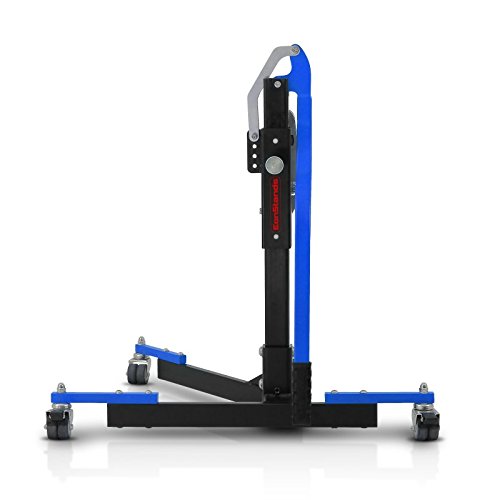 Yamaha MT-09 Tracer 900 (2015-2020) Motorcycle Center Paddock Stand CS Power Evo - Blue | Compatible with Sport Bikes for Easy Maintenance & Storage