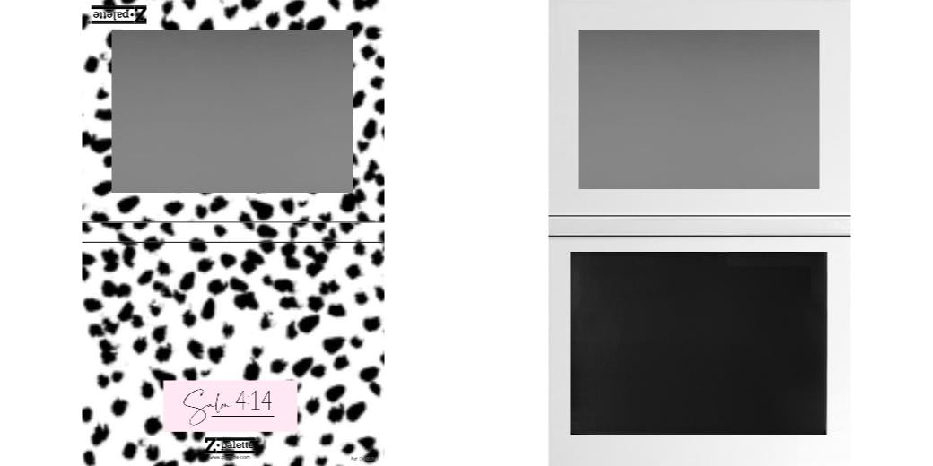Custom Extra Large Magnetic Z Palette for Makeup - Perfect for Organizing Eyeshadows, Blushes & Makeup Pans - Ideal for Professional Artists & Travel Makeup Kits