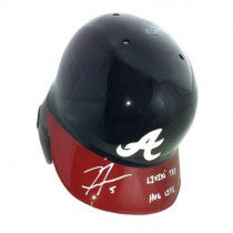Freddie Freeman Autographed Atlanta Braves Rawlings Batting Helmet - Signed MLB Memorabilia with 