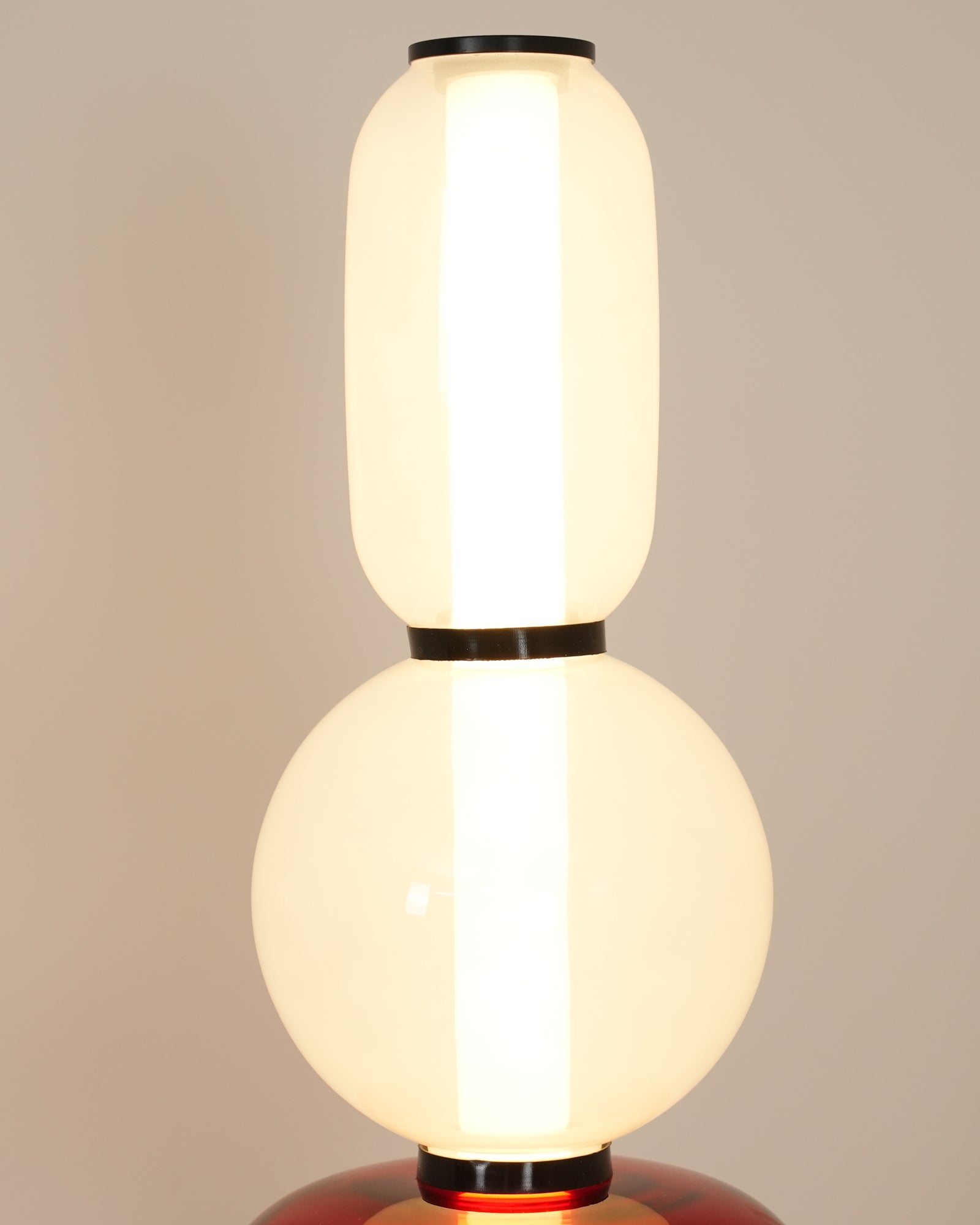 Candied Glass Floor Lamp - Modern LED Standing Light for Living Room, Bedroom & Office Decor - Perfect for Ambient Lighting and Home Styling