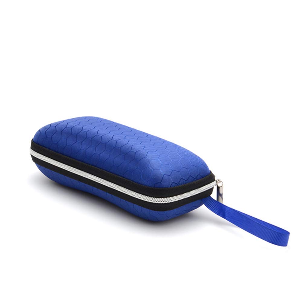 Healifty Hard Shell Glasses Case - Travel & Daily Use (Blue)