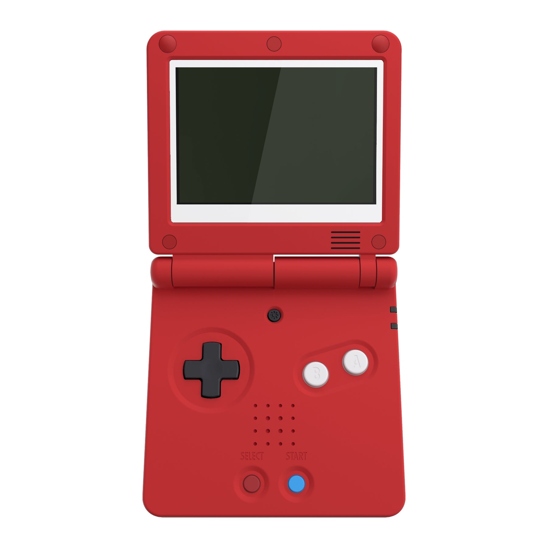eXtremeRate IPS Ready Upgraded Monster Index Shell for Gameboy Advance SP GBA SP - Custom Replacement Housing Compatible with IPS & Standard LCD Screens - Perfect for Gaming Enthusiasts & Retro Console Modding (Console & Screen Not Included) ASPY002