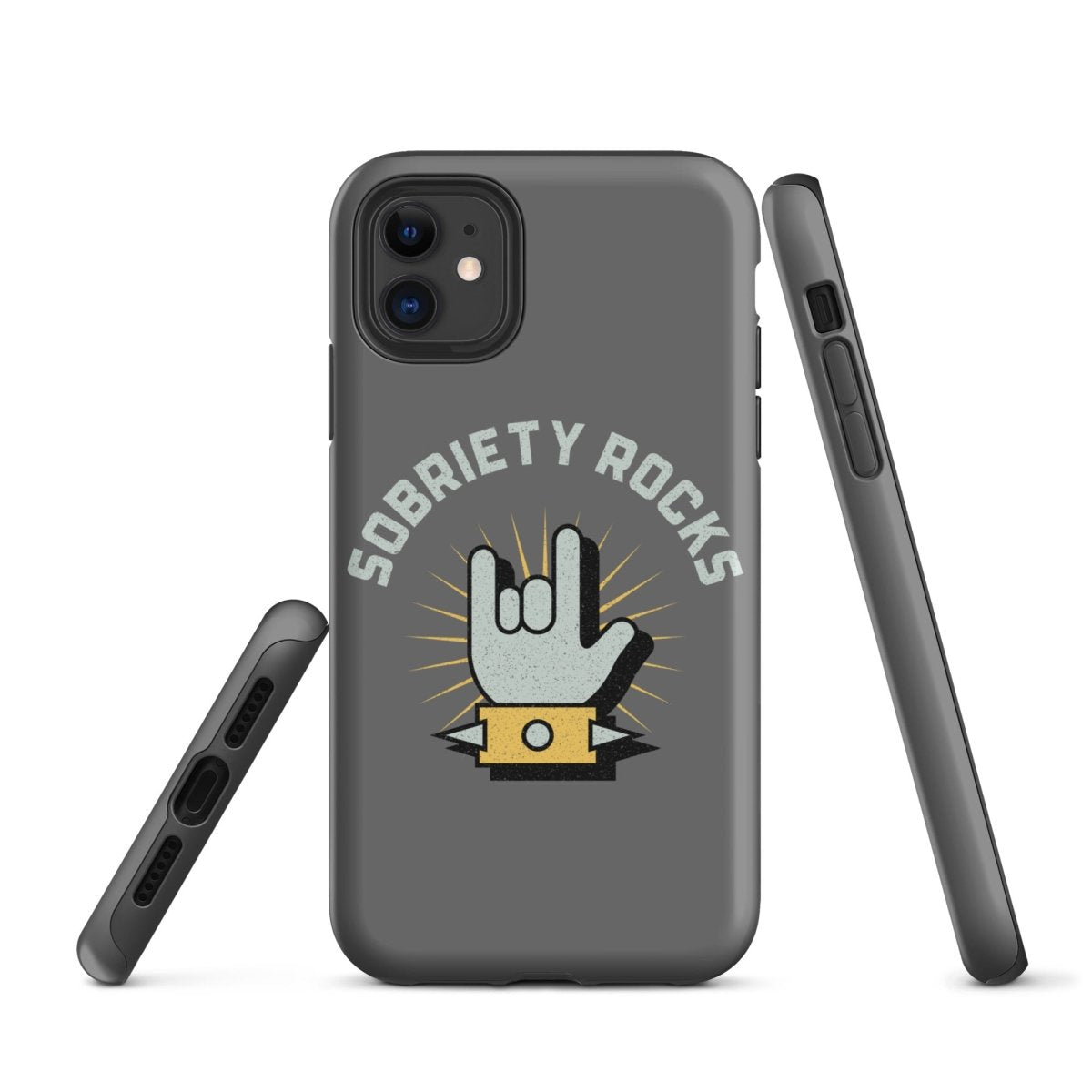 Premium Sobriety Rocks Tough Case for iPhone® - Durable Protection for Everyday Use & Outdoor Adventures