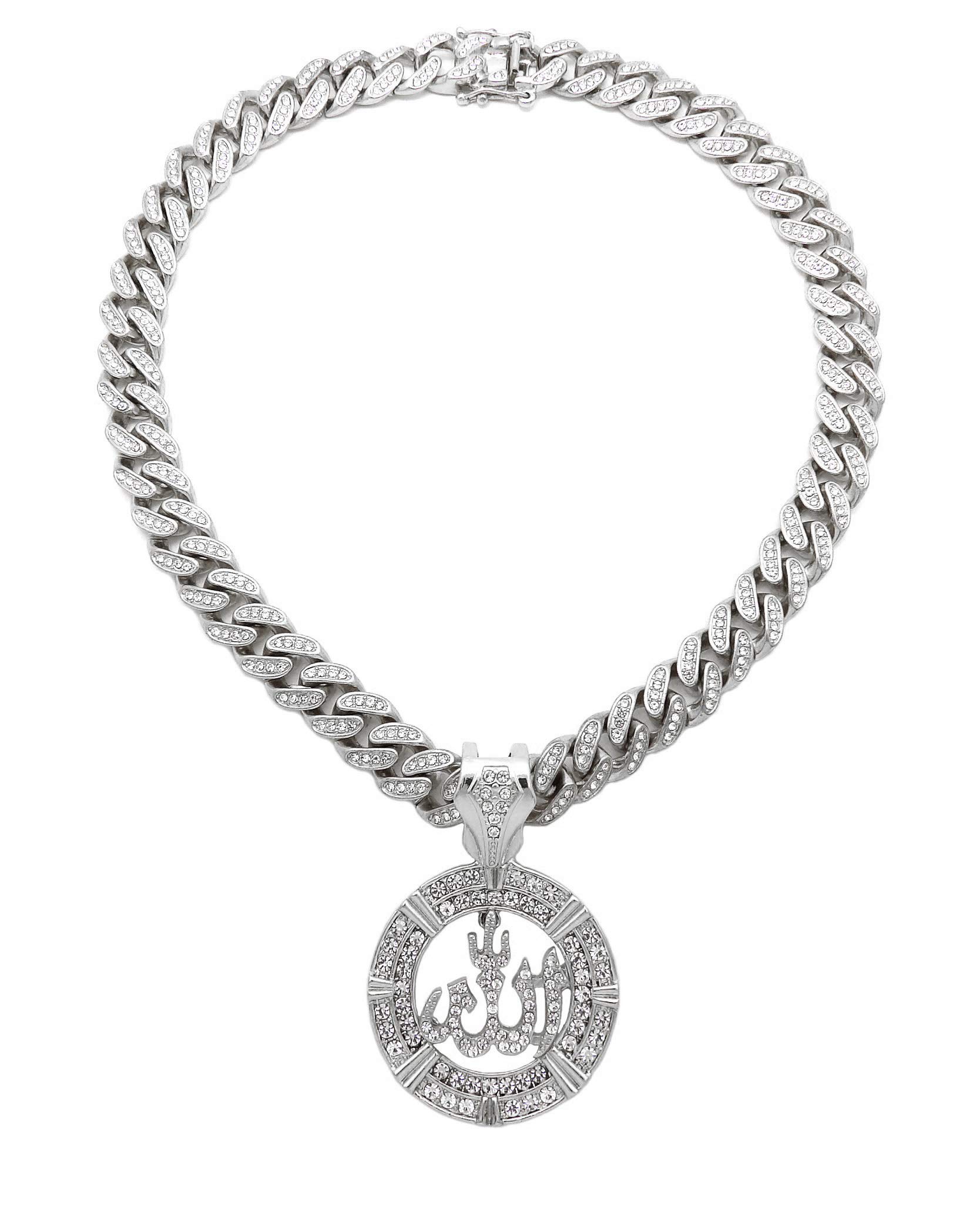 Allah Hip Hop Pendant with 12mm 18