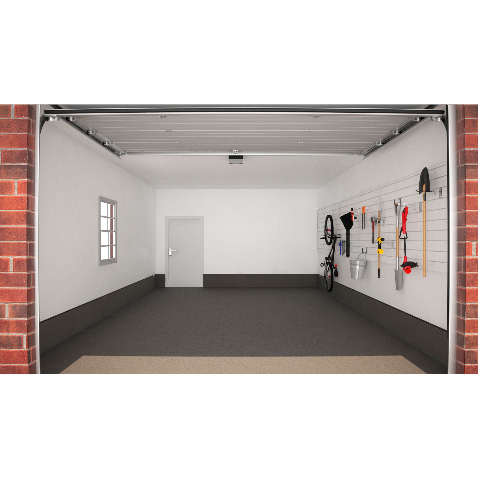 PVC Slatwall Standard Bundle - Retail Display Shelving System for Stores & Garages - Perfect for Organizing & Showcasing Products